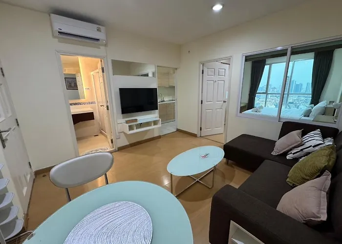 Sukhumvit 65 Swimming Pool Gym Good View High Floor Fast Wifi * Bangkok