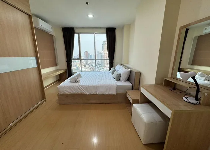 Apartment Sukhumvit 65 Swimming Pool Gym Good View High Floor Fast Wifi